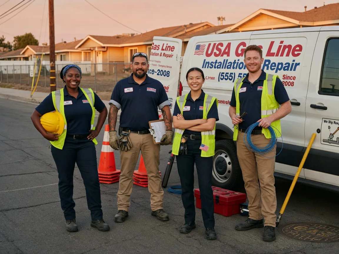 Gas Line Installation company in Berlin Center, OH